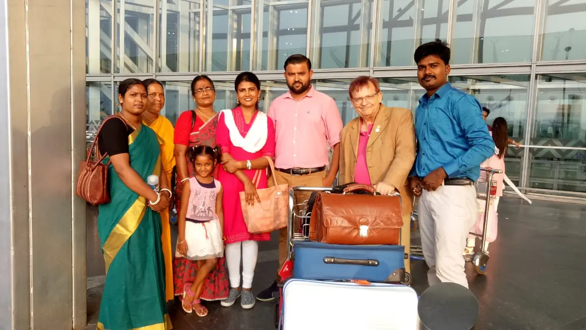 Paz en Calcuta India